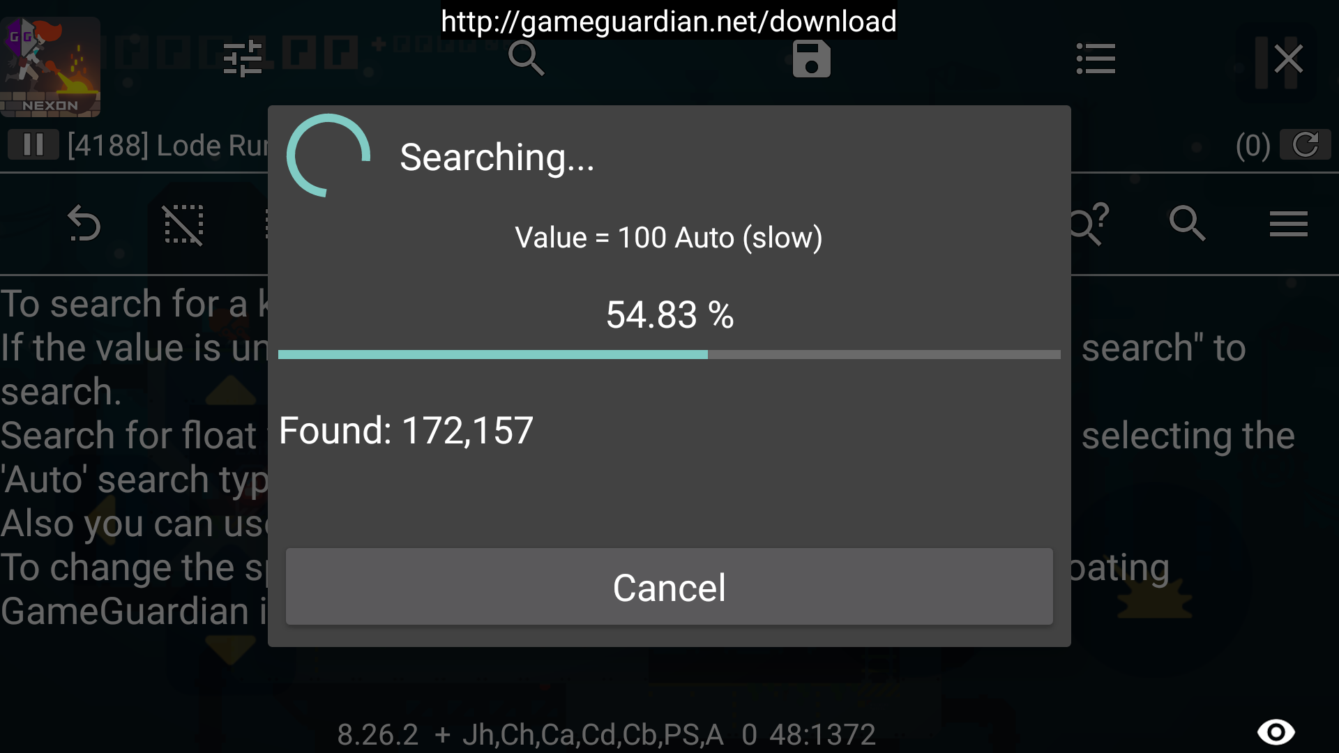 تطبيق جيم جاردن Game Guardian برنامج تهكير الالعاب 3