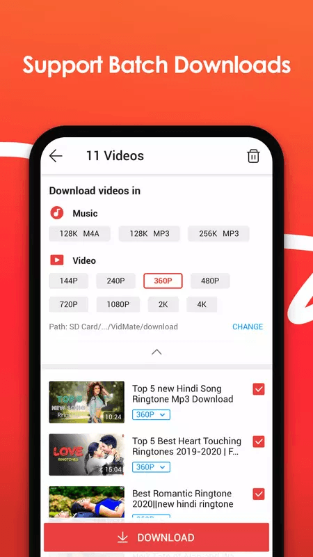 تطبيق VidMate مهكر لتحميل الفيديوهات 6